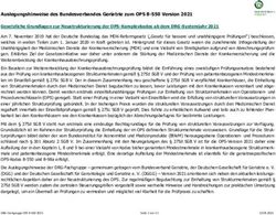 Auslegungshinweise des Bundesverbandes Geriatrie zum OPS 8-550 Version 2021