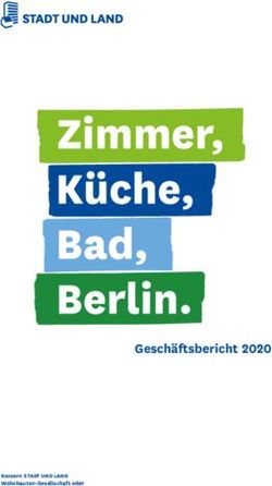 Geschäftsbericht 2020 - Konzern STADT UND LAND Wohnbauten-Gesellschaft mbH - Berlin
