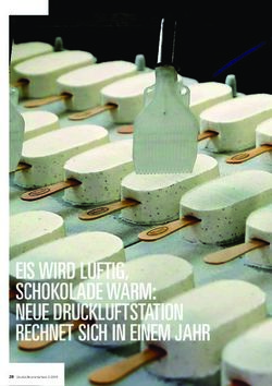 EIS WIRD LUFTIG, SCHOKOLADE WARM: NEUE DRUCKLUFTSTATION RECHNET SICH IN EINEM JAHR - G&uuml;nter Finders GmbH