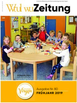 Virger Zeitung - Ausgabe Nr. 80 fr&uuml;hjahr 2019 Kindergarten Virgen. Foto: Ingrid Wibmer