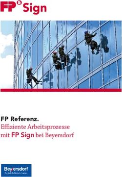 FP Referenz. mit FP Sign bei Beyersdorf Effiziente Arbeitsprozesse