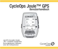 CycleOps Joule GPS Benutzerhandbuch