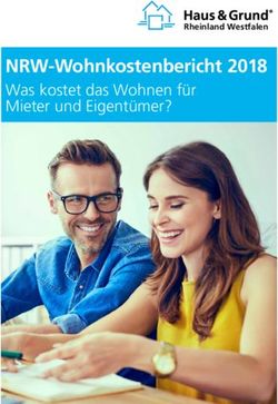 NRW-Wohnkostenbericht 2018 - Was kostet das Wohnen für Mieter und Eigentümer? Rheinland Westfalen - Haus & Grund Rheinland