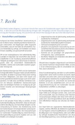 Recht PRAXIS - mediservice vsao