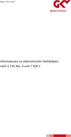 Informationen zu elektronischen Notfalldaten nach 358 Abs. 6 und 7 SGB V - Stand: 20.01.2021