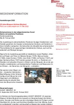 MEDIENINFORMATION - Schloss Moyland