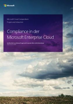 Compliance in der Microsoft Enterprise Cloud - Microsoft Cloud Compendium Fragen und Antworten