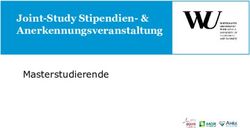 Joint-Study Stipendien- & Anerkennungsveranstaltung - Masterstudierende