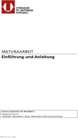 MATURAARBEIT Einf&uuml;hrung und Anleitung - Gymnasium St ...