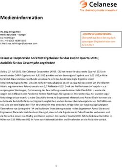 Medieninformation - Celanese