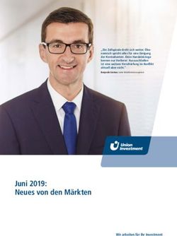 Juni 2019: Neues von den M&auml;rkten