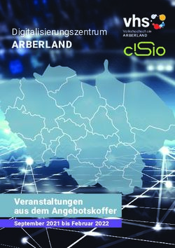 ARBERLAND Digitalisierungszentrum - Veranstaltungen aus dem Angebotskoffer - ARBERLAND REGio GmbH