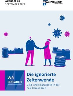 Die ignorierte Zeitenwende - Geld- und Finanzpolitik in der Post-Corona-Welt WR