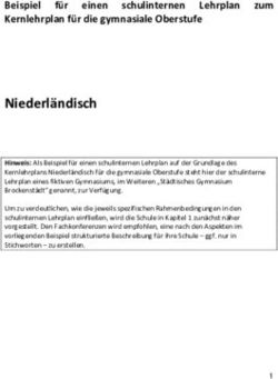 Niederl&auml;ndisch Beispiel Kernlehrplan f&uuml;r die gymnasiale Oberstufe - Land NRW