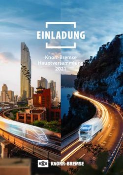 EINLADUNG Knorr-Bremse Hauptversammlung 2021