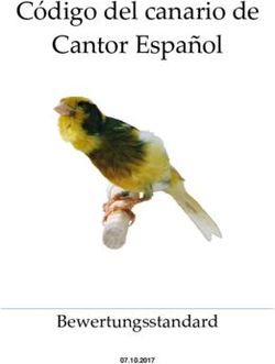 C&oacute;digo del canario de Cantor Espa&ntilde;ol - Bewertungsstandard 07.10.2017