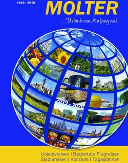 MOLTER ... Urlaub von Anfang an! - Urlaubsreisen I Begleitete Flugreisen Städtereisen I Konzerte I Tagesfahrten - MOLTER-Reisen