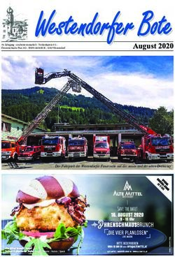 August 2020 - Der Fuhrpark der Westendorfer Feuerwehr mit der neuen und der alten Drehleiter - Westendorfer Bote