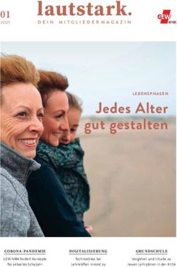 Jedes Alter gut gestalten - lautstark. Magazin