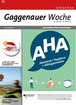 Mit amtlichen Bekanntmachungen - Stadt Gaggenau