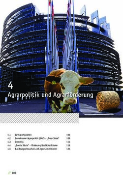 4 Agrarpolitik und Agrarf&ouml;rderung - Deutscher Bauernverband
