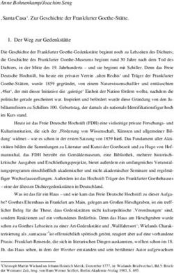 Santa Casa'. Zur Geschichte der Frankfurter Goethe-St&auml;tte.