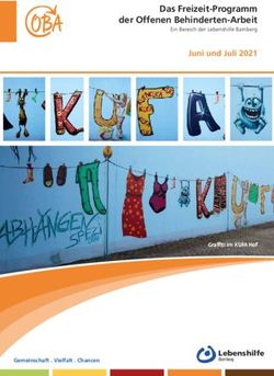 Das Freizeit-Programm der Offenen Behinderten-Arbeit - Ein Bereich der Lebenshilfe Bamberg