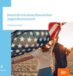 Deutsch-US-Amerikanischer Jugendaustausch - USA-Special 2022 - Expertise - IJAB
