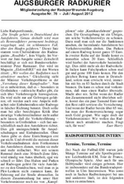 AUGSBURGER RADKURIER - Rechtsanwalt Harald E. Siedler