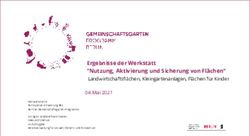 Ergebnisse der Werkstatt "Nutzung, Aktivierung und Sicherung von Flächen"