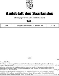 Amtsblatt des Saarlandes - Herausgegeben vom Chef der Staatskanzlei