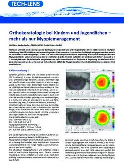 Orthokeratologie bei Kindern und Jugendlichen - mehr als nur Myopiemanagement - Techlens