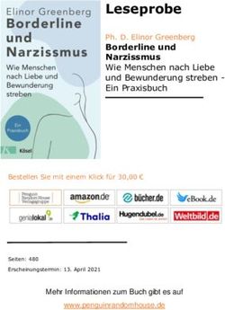 Leseprobe Borderline und Narzissmus Wie Menschen nach Liebe und Bewunderung streben - Ein Praxisbuch - Borderline und Narzissmus Wie ...
