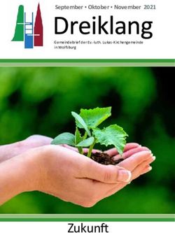 September Oktober November 2021 - Gemeindebrief der Ev.-luth. Lukas-Kirchengemeinde in Wolfsburg - Lukasgemeinde Wolfsburg