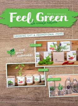 Feel Green 2020-21 | www.feel-green.eu - We create nature cool green sustainable - Nowak Werbeartikel