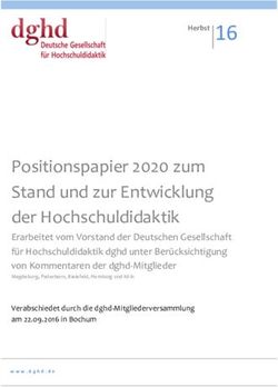 Positionspapier 2020 zum Stand und zur Entwicklung der Hochschuldidaktik