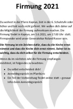 Firmung 2021 - Pfarre Kaprun