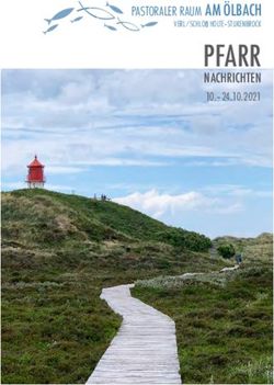 PFARR Pastoraler raum Am &Ouml;lbAch - verl ff schlo holte-stukenbrock - Pfarrbrief &Ouml;lbach 2021_Titel_RZ ...