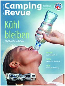 K&uuml;hl bleiben Alle Tipps f&uuml;r hei&szlig;e Tage - &Ouml;CC