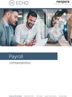 Payroll Umfrageergebnisse - Finance & Performance - nexpera