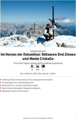 Im Herzen der Dolomiten: Skitouren Drei Zinnen - Hauser Exkursionen