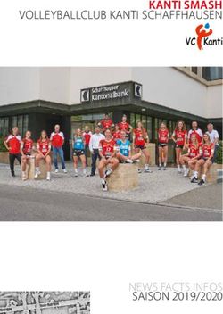 KANTI SMASH VOLLEYBALLCLUB KANTI SCHAFFHAUSEN - NEWS FACTS INFOS SAISON 2019/2020 - VC Kanti