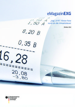 "zzgl. 19 %": Know-how rund um die Umsatzsteuer - Oktober 2014