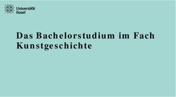 Das Bachelorstudium im Fach Kunstgeschichte - Universit&auml;t Basel