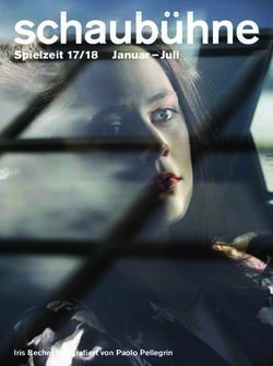 Spielzeit 17/18 Januar - Juli - Iris Becher fotografiert von Paolo Pellegrin - Schaub&uuml;hne