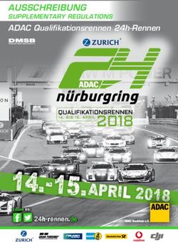 14.-15. 14.-15.APRIL 2018 - AUSSCHREIBUNG - Information ADAC Zurich 24h-Rennen