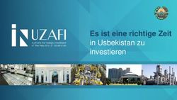Es ist eine richtige Zeit - in Usbekistan zu