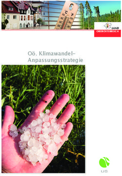 Oö. Klimawandel-Anpassungsstrategie