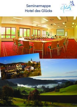 Seminarmappe Hotel des Gl&uuml;cks