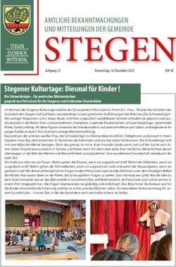 STEGEN AMTLICHE BEKANNTMACHUNGEN